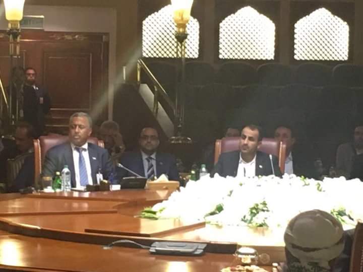 أمير الكويت خلال لقاءه بالوفد الوطني يؤكد على ضرورة الوصول إلى حلول توافقية
