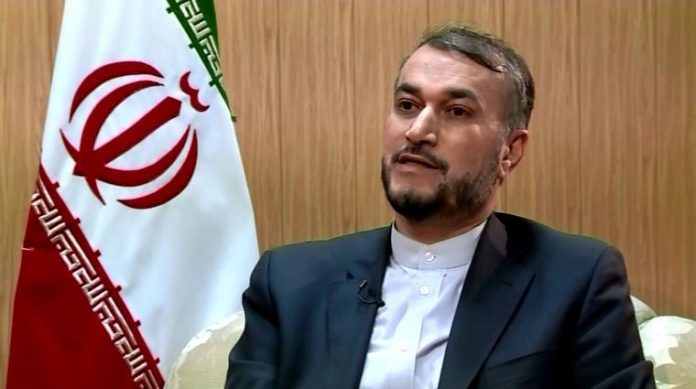 وزير الخارجية الإيراني عبد اللهيان يؤكد دعمه لاستمرار الهدنة في اليمن