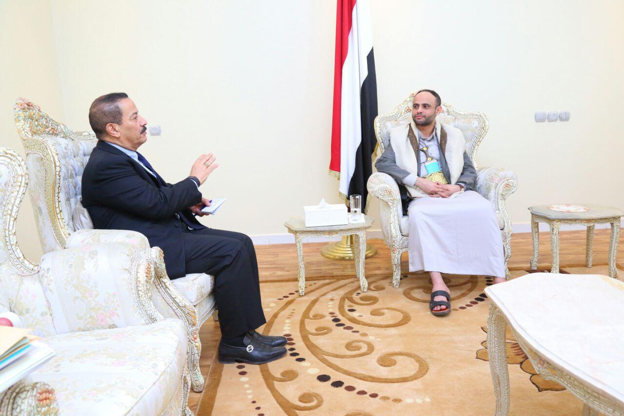 المشاط مع وزير الخارجية
