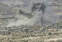 صعدة: إصابة مواطن بقصف سعودي استهدف المناطق السكنية في مديرية قطابر الحدودية صعدة: إصابة مواطن بقصف سعودي استهدف المناطق السكنية في مديرية قطابر الحدودية