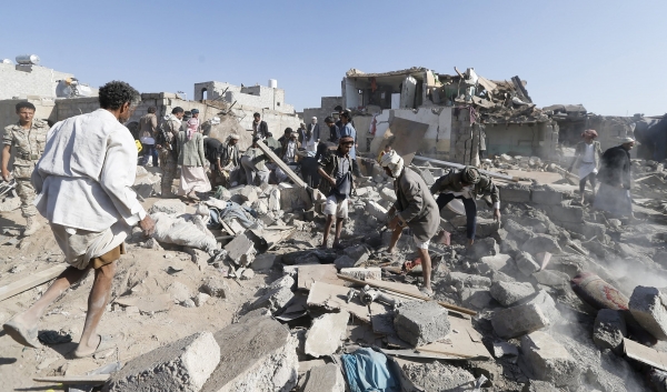 غارات التحالف أودت بحياة المدنيين في اليمن