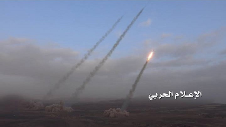 إطلاق صواريخ على مواقع سعودية