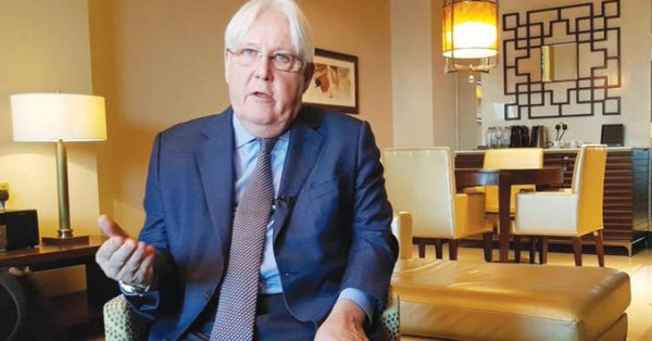 غريفيث يتحدث عن تبادل الأسرى في اليمن