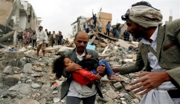 السعودية تخرق القوانين الدولية بإرتكابها جرائم ضد الإنسانية في اليمن