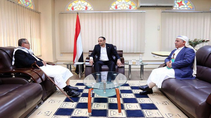 المشاط يلتقي برئيس المؤتمر الشعبي ونائبه