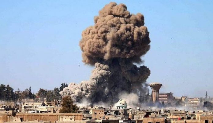 دوي انفجار مجهول في قاعدة لقوات التحالف بريف دير الزور الشرقي بسوريا