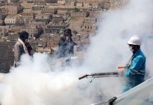 عدوان جرثومي بأحصنة طروادة: كورونا والتهويل “عمل عدائي” هكذا قالت قيادة الثورة.. والشعب يدشن المواجهة “لاتهوين ولاتهويل” عدوان جرثومي