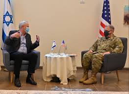 زيارة رئيس أركان القوات الأمريكية الى إسرائيل