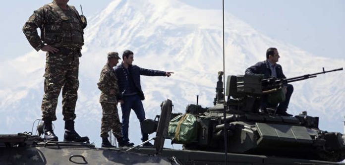 أرمينيا تستفز أذربيجان عسكريا