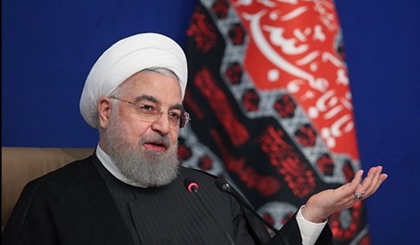 الرئيس الإيراني روحاني: الحرب الاقتصادية لن تستمر طويلا وسنرغم العدو على الاستسلام
