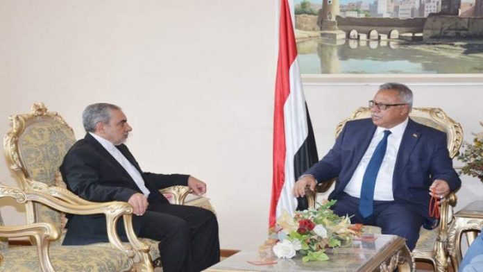 رئيس الوزراء بن حبتور يناقش مع السفير الإيراني علاقات التعاون وسبل تطويرها