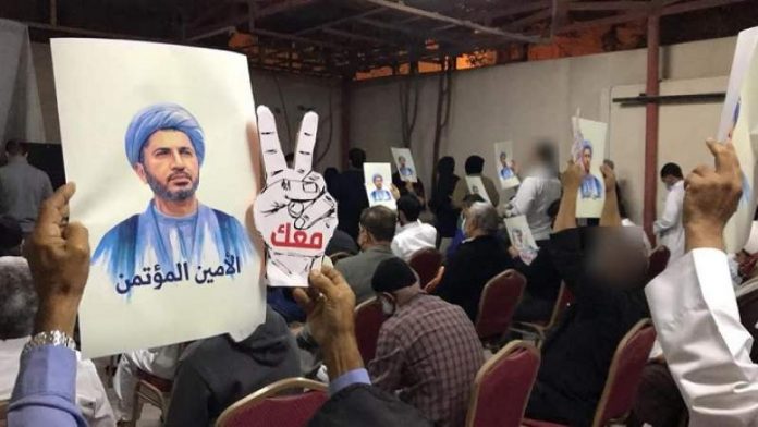 البحرين.. مظاهرة في الذكرى السادسة لاعتقال الشيخ سلمان