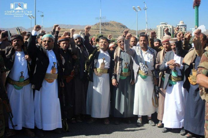 عضو السياسي الأعلى الحوثي يرعى صلح قبلي لإنهاء قضية قتل بين آل القوبري وآل أبو صريمة