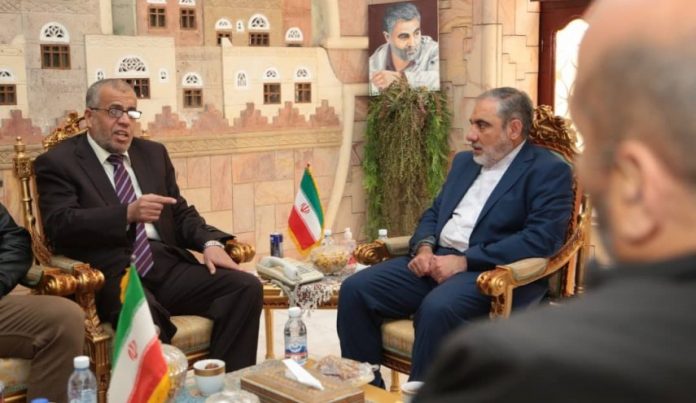 السفير الإيراني إيرلو يلتقي ممثلي الفصائل الفلسطينية في اليمن