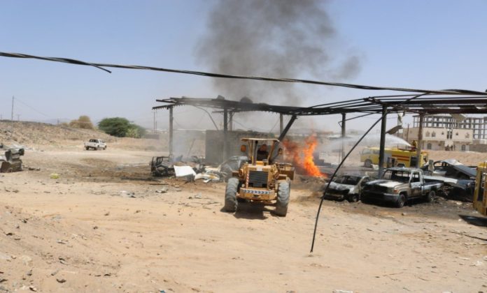 تحالف العدوان مأرب