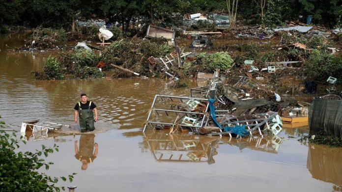 58 قتيلا ضحايا الفيضانات في ألمانيا