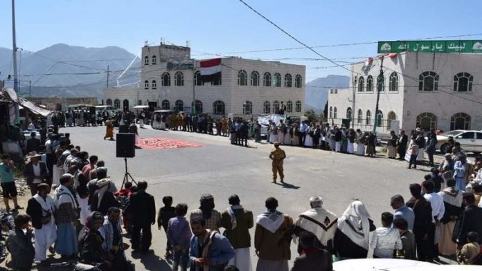 مقدرة بـ13 مليون ريال.. أبناء مدينة حجة يرفدون الجبهات بقافلة ”ربيع النصر”