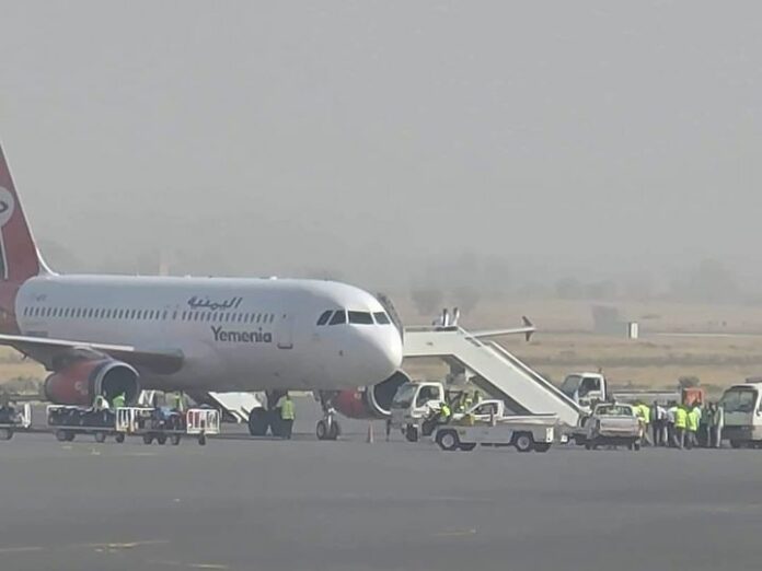 توسيع رحلات مطار صنعاء بواقع 6 في الأسبوع من صنعاء إلى عمان