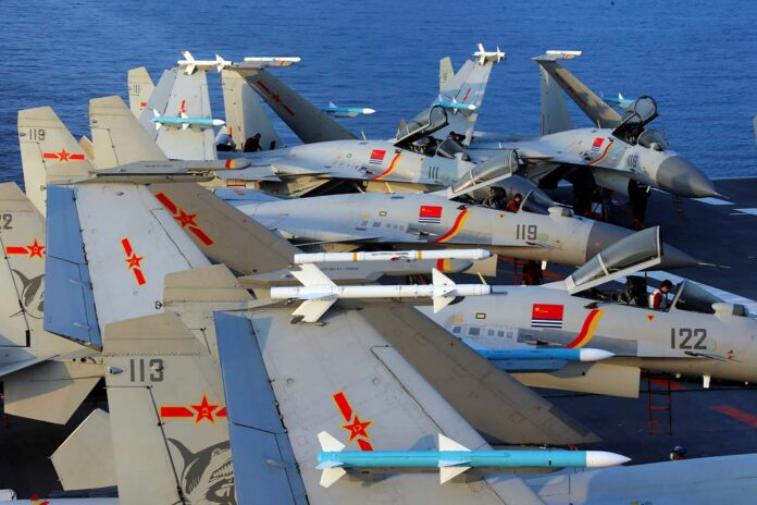 الصين تجري مناورات عسكرية في المياه الشرقية والجنوبية الغربية لتايوان