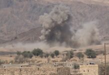 جريمة جديدة للعدوان السعودي.. استشهاد وجرح 8 بينهم مهاجرون أفارقة في قصف بمديرية منبه الحدودية جريمة جديدة للعدوان السعودي.. استشهاد وجرح 8 بينهم مهاجرون أفارقة في قصف بمديرية منبه الحدودية