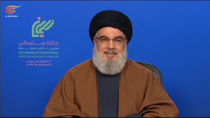 حسن نصر الله: واشنطن تمنع تنفيذ عروض الطاقة الإيرانية في لبنان