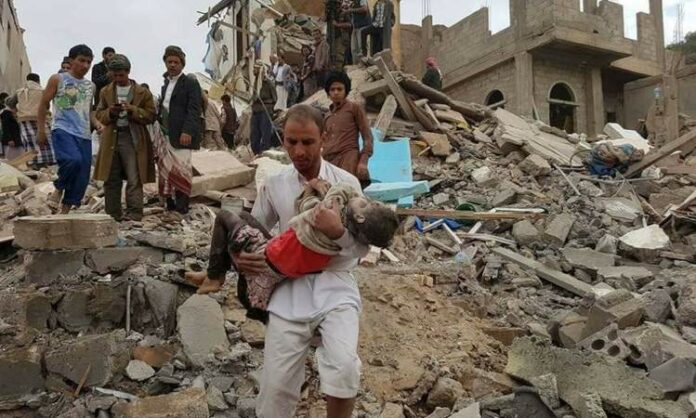 السعودية مستمرة في قتل المدنيين اليمنيين بالأسلحة البريطانية والأمريكية