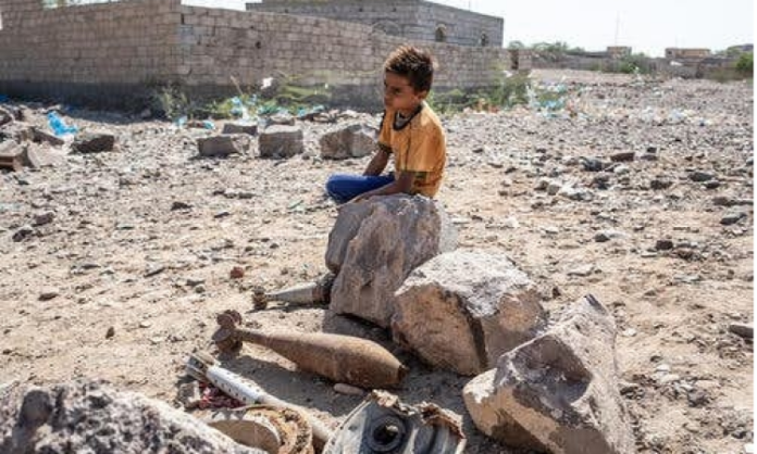 مخلفات حرب التحالف تهدد حياة المدنيين في اليمن