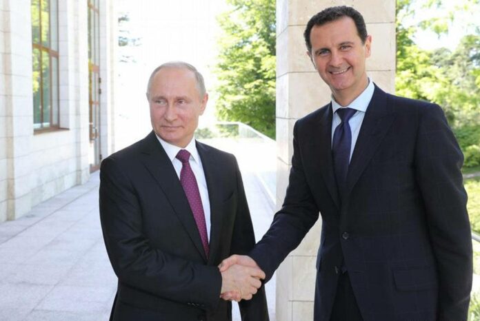 الرئيس الأسد في موسكو