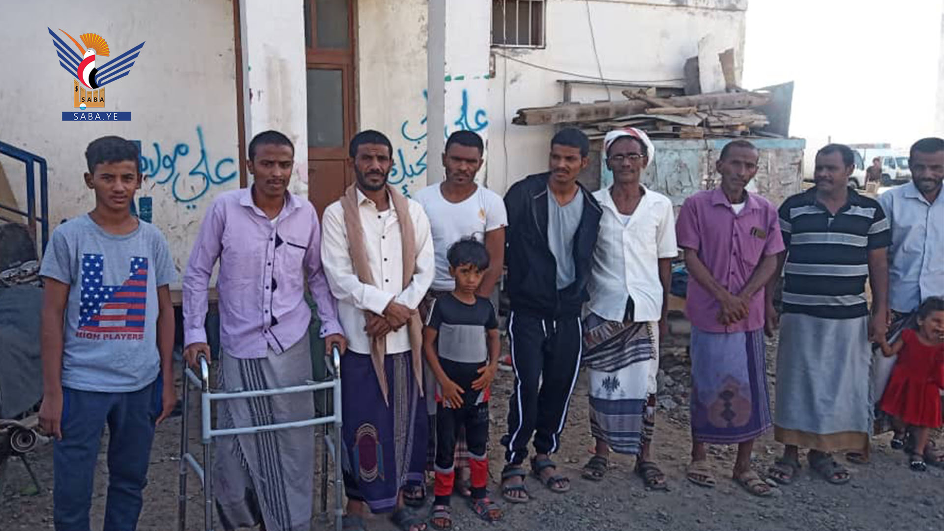 وصول 13 صيادا يمنيا الى الحديدة بعد اطلاقهم من السجون السودانية