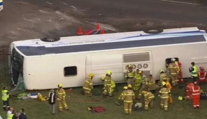 مصرع عشرة اشخاص في حادث حافلة في أستراليا