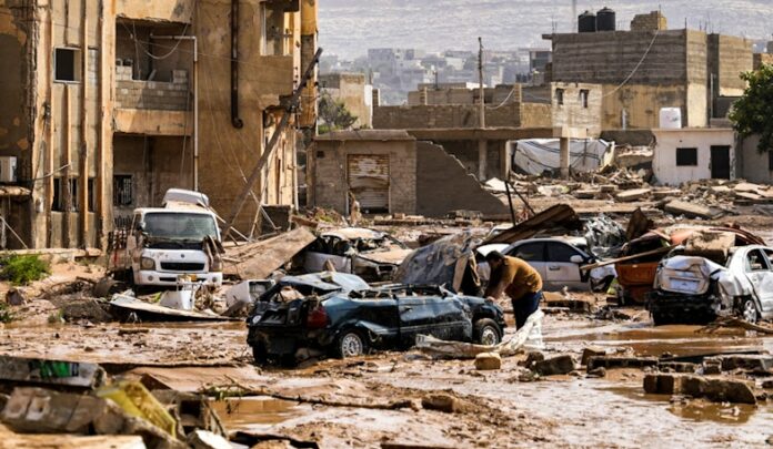 ليبيا تعلن تجاوز عدد المفقودين جراء العاصفة “دانيال” حاجز ال10 آلاف شخص