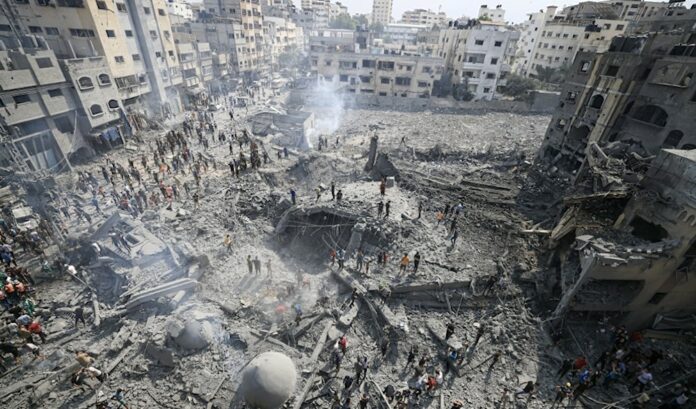 كيان العدو الإسرائيلي: أسقطنا أكثر من 100 ألف قذيفة على غزة