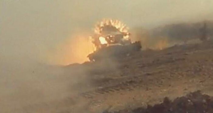 القسام تواصل حصد الدبابات والآليات الصهيونية المتوغلة غرب غزة