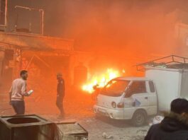 استشهاد وإصابة العشرات جراء انفجار "سيارة مفخخه" وسط سوق في ريف حلب