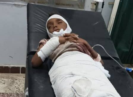 إصابة خمسة مواطنين بغارة لطائرة مسيرة تابعة لتحالف العدوان في تعز