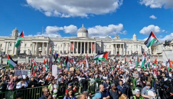 في ذكرى يوم الأرض الفلسطيني.. مظاهرات حاشدة في عدة دول أوروبية تطالب بوقف الإبادة الجماعية في غزة ومحاسبة مرتكبيها