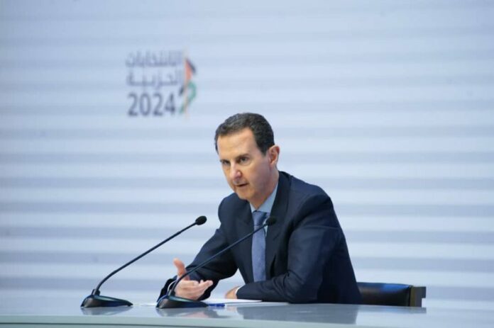 الرئيس السوري يشيد بالعمليات اليمنية ويؤكد: حوّلت اليمن إلى قوة عالمية حقيقية