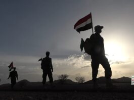 مسير عسكري رمزي من سرايا الأشتر في البيضاء إلى مأرب لإعلان الجهوزية القتالية