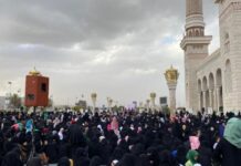 في اليوم العالمي للمرأة المسلمة.. السيد الحوثي يحذر من “الحرب الشيطانية الناعمة” ويؤكد: الأمة تُستباح لأنّها أفَلست وابتعدت عن نهج الزهراء في اليوم العالمي للمرأة المسلمة.. السيد الحوثي يحذر من "الحرب الشيطانية الناعمة" ويؤكد: الأمة تُستباح لأنّها أفَلست وابتعدت عن نهج الزهراء