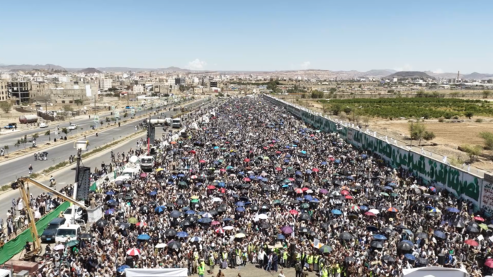 اليمن يحيي يوم الغدير بحشود مليونية.. ساحات صنعاء والمحافظات تجدد العهد على نهج الإمام علي ومواجهة قوى الطاغوت