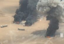 صنعاء تعلن كسر زحف سعودي شرقي الجوف.. إحراق آليات ومصرع وإصابة العشرات وملاحقة المنسحبين في الصحراء