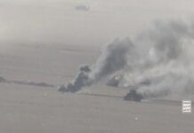 بالمشاهد: الإعلام الحربي يوزع مشاهد ضرب تحشيدات العدو السعودي وتدمير آلياته وأسر عناصر من ألوية “الطوارئ” في الجوف